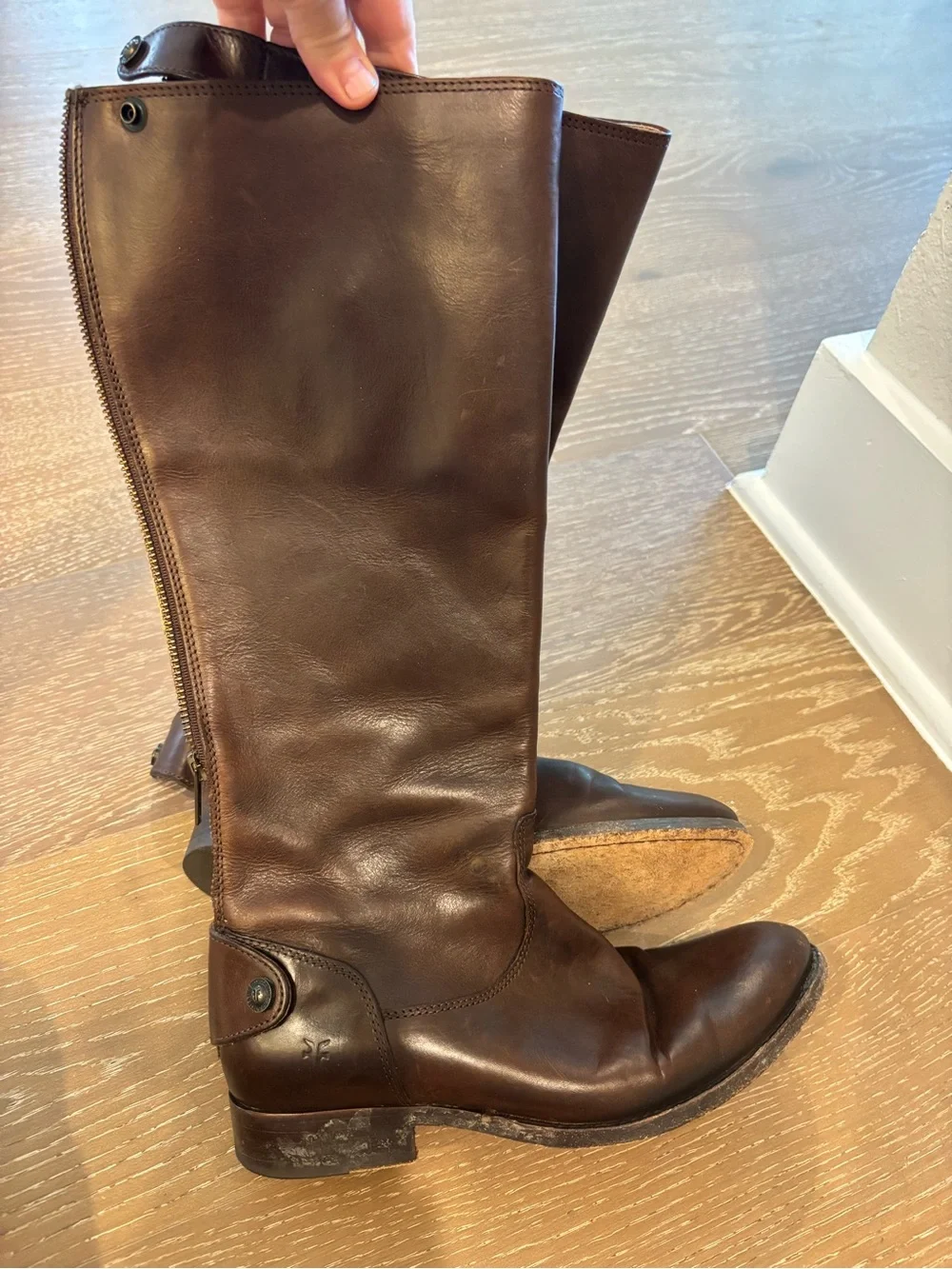 Frye boots brown leather women’s size 7